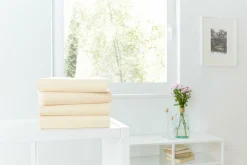 Sale Spannbettlaken Jersey ecru Spannbettlaken|Spannbetttücher