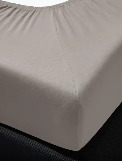 Outlet Spannbettlaken JUPITER Jersey Spannbettlaken|Spannbetttücher