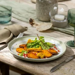 Clearance Speiseteller PERLEMOR ALGA Geschirr|Gedeckter Tisch