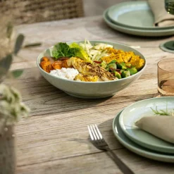 Clearance Speiseteller PERLEMOR ALGA Geschirr|Gedeckter Tisch