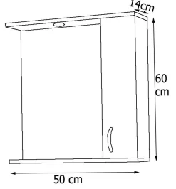 Sale Spiegelschrank LISALO Spiegelschränke|Spiegelschränke