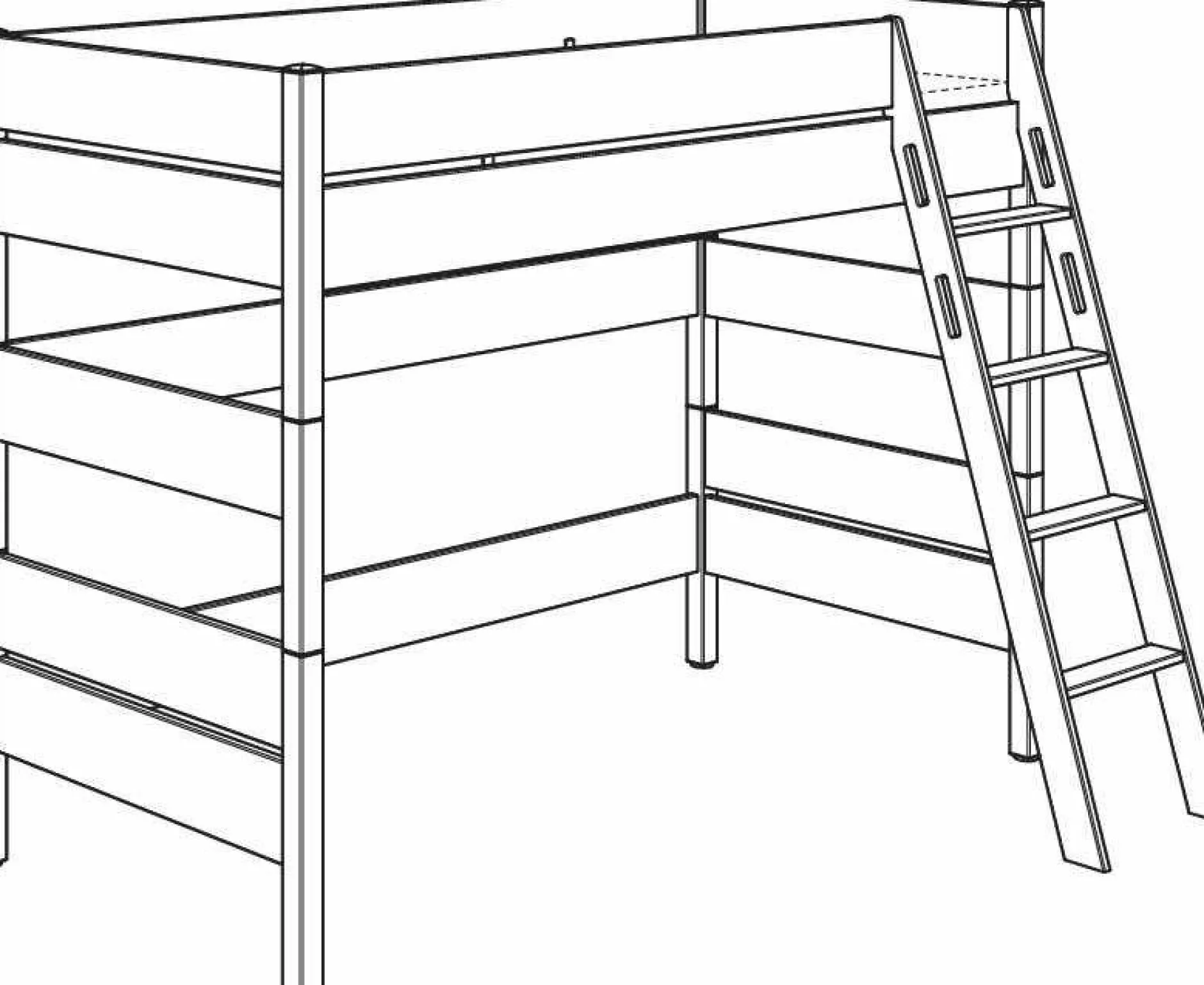 Best Spielbett 160 KIRA Hoch- Und Spielbetten|Etagen- Und Hochbetten