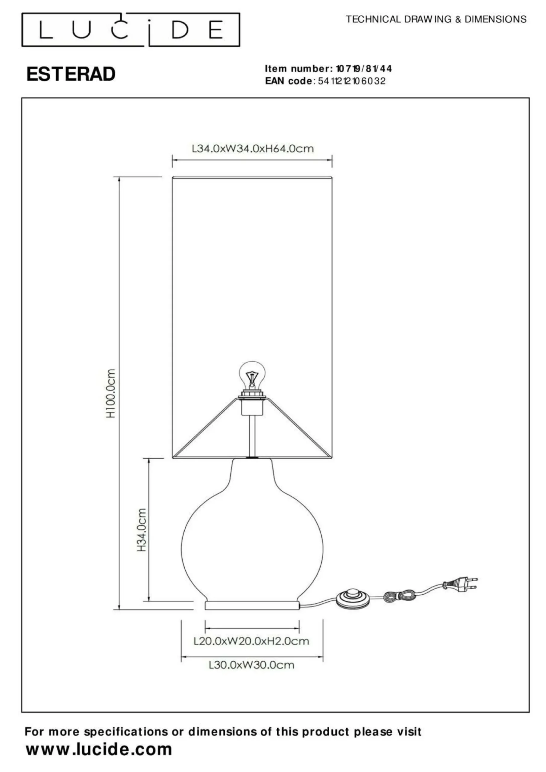 New Stehleuchte ESTERAD Stehleuchten|Stehlampen