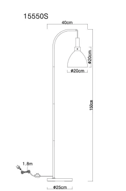 Hot Stehleuchte MATTEA Stehleuchten|Stehlampen