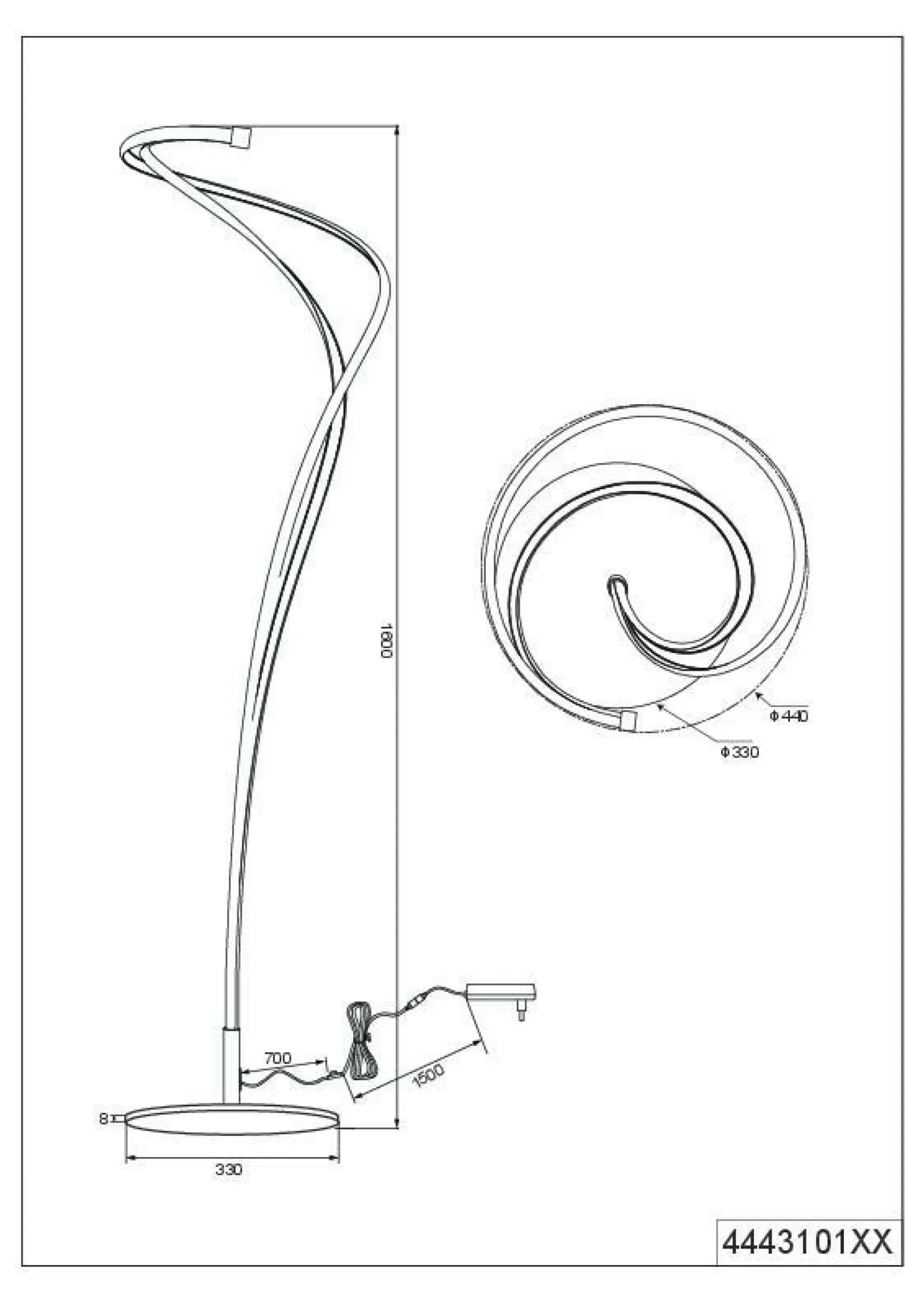 Hot Stehleuchte NALA Stehleuchten|Stehlampen