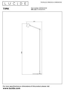 Clearance Stehleuchte TIPIK Stehleuchten|Stehlampen