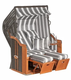 Best Strandkorb RUSTIKAL 250 PLUS Strandkörbe|Strandkörbe