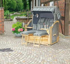 Online Strandkorb RUSTIKAL 500 PLUS C Strandkörbe|Strandkörbe