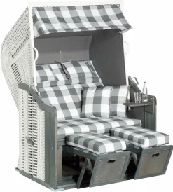 Hot Strandkorb RUSTIKAL 255 PLUS Strandkörbe|Strandkörbe