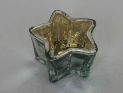 Clearance Teelichthalter STERN Kerzen