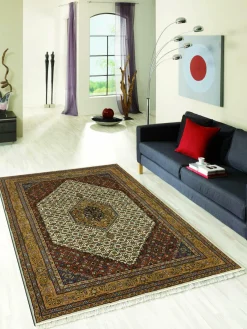 Sale Teppich BENARAS Bidjar beige Klassische Orientteppiche