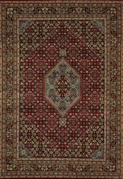 Discount Teppich BENARAS Bidjar rot Klassische Orientteppiche