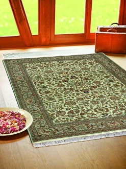 Online Teppich BENARAS Isfahan beige Klassische Orientteppiche
