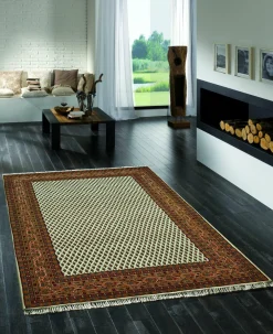 New Teppich BIKANER Mir beige Klassische Orientteppiche