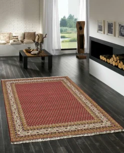 Clearance Teppich BIKANER Mir rot Klassische Orientteppiche