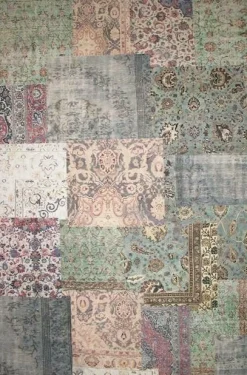 Teppich Colored PATCH 99 bunt Vintage Teppiche