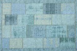 Teppich DELICATO türkis Vintage Teppiche