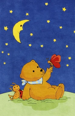 Clearance Teppich DER MONDBÄR Kinder Kinderteppiche|Kinderteppiche