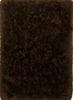 Hot Teppich FLOCATIC braun Langflor Teppiche