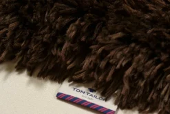 Discount Teppich FLOCATIC braun Langflor Teppiche