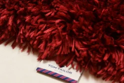 Teppich FLOCATIC rot Langflor Teppiche