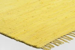 Sale Teppich HAPPY COTTON gelb Wollteppiche