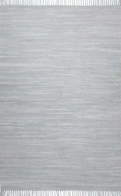 Clearance Teppich HAPPY COTTON grau Wollteppiche