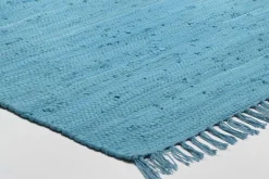 Sale Teppich HAPPY COTTON türkis Wollteppiche