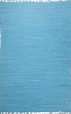 Teppich HAPPY COTTON türkis Wollteppiche