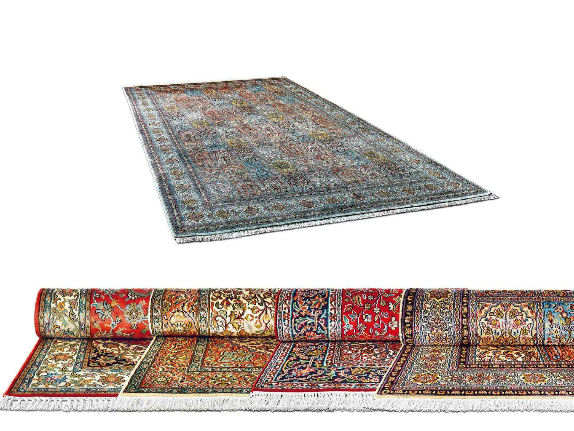 Discount Teppich Kaschmir Seide Klassische Orientteppiche