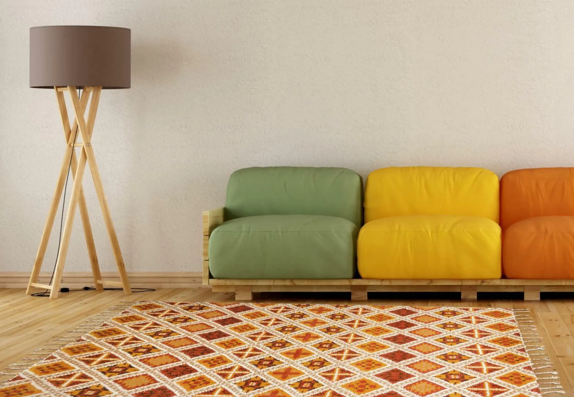 Discount Teppich MARMOUCHA Wollteppiche