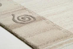 Clearance Teppich NAKARTA beige Nepal Teppiche