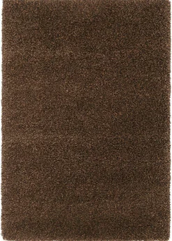 Teppich PHOENIX braun Langflor Teppiche