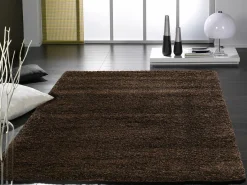 Clearance Teppich PHOENIX braun Langflor Teppiche