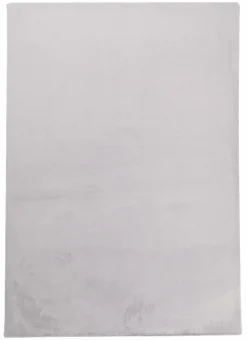 Sale Teppich PLUSH hellgrau Langflor Teppiche
