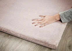 Sale Teppich PLUSH rosa Langflor Teppiche