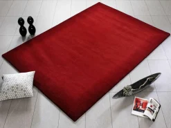 Clearance Teppich TAMI rot Nepal Teppiche