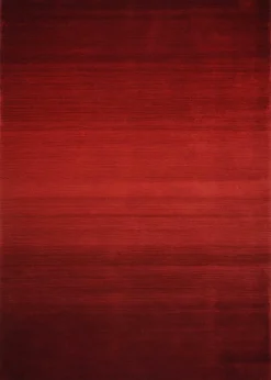 New Teppich WOOLCOMFORT rot Gabbeh Teppiche