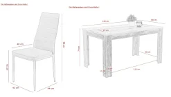 Sale Tischgruppe HELENE I Komplette Tischgruppen