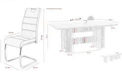 Discount Tischgruppe LIA II Komplette Tischgruppen