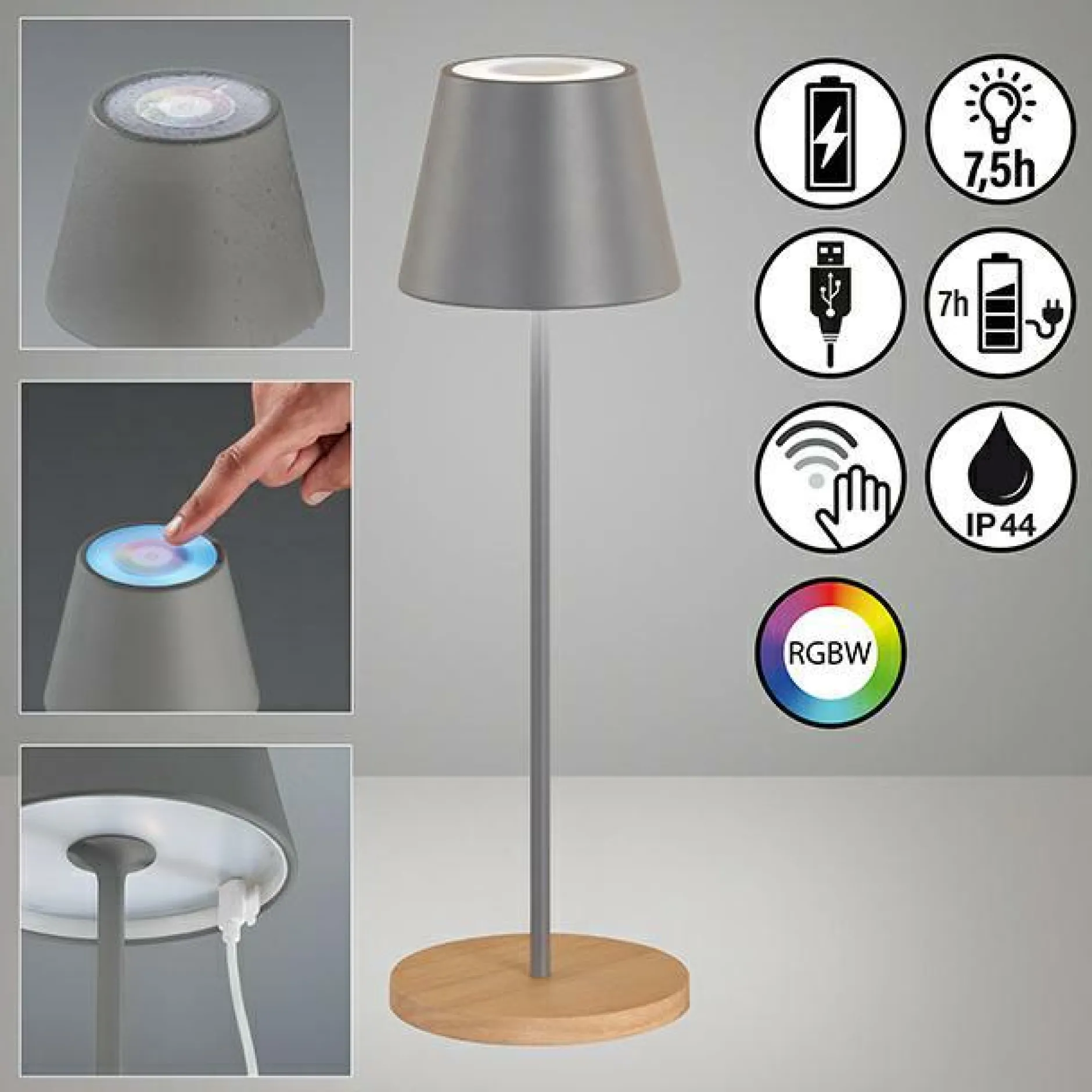 Outlet Tischleuchte COSENZA Schreibtischleuchten|Tischleuchten