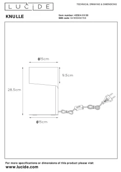 Discount Tischleuchte KNULLE Schreibtischleuchten|Tischleuchten