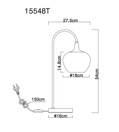 Outlet Tischleuchte MAXY Schreibtischleuchten|Tischleuchten