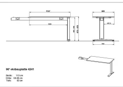Clearance Tischplatte AGENDA Tischplatten