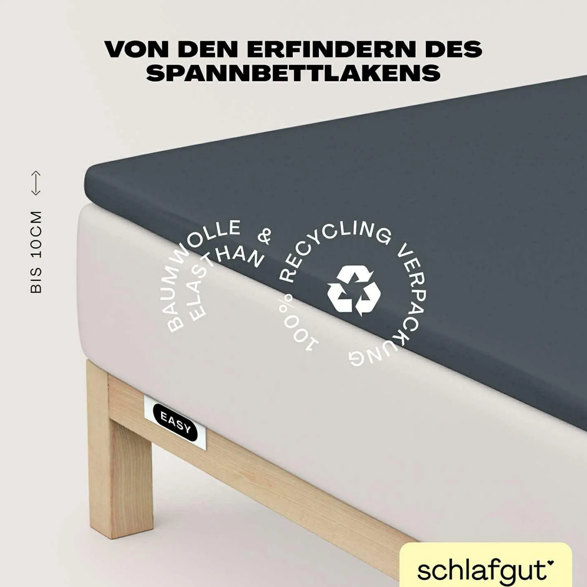 Outlet Topperbezug EASY Jersey Topperbezüge