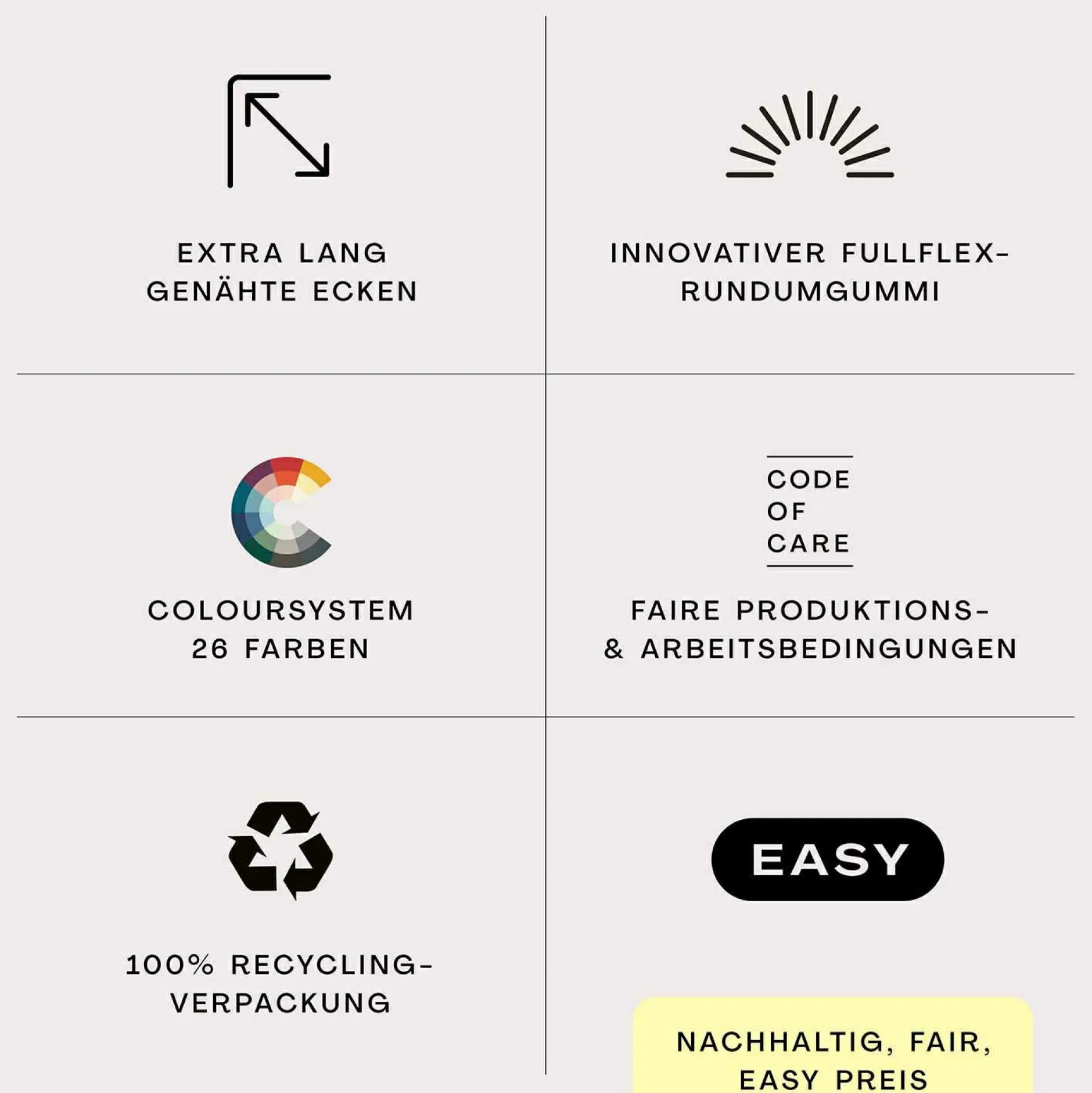 Hot Topperbezug EASY Jersey Topperbezüge