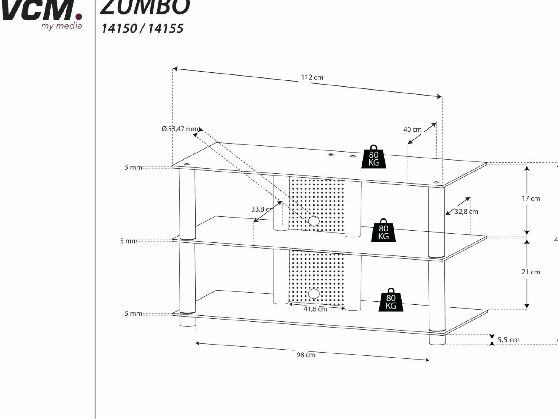 Clearance TV-Möbel Zumbo Tv- & Mediamöbel|Tv - & Mediamöbel
