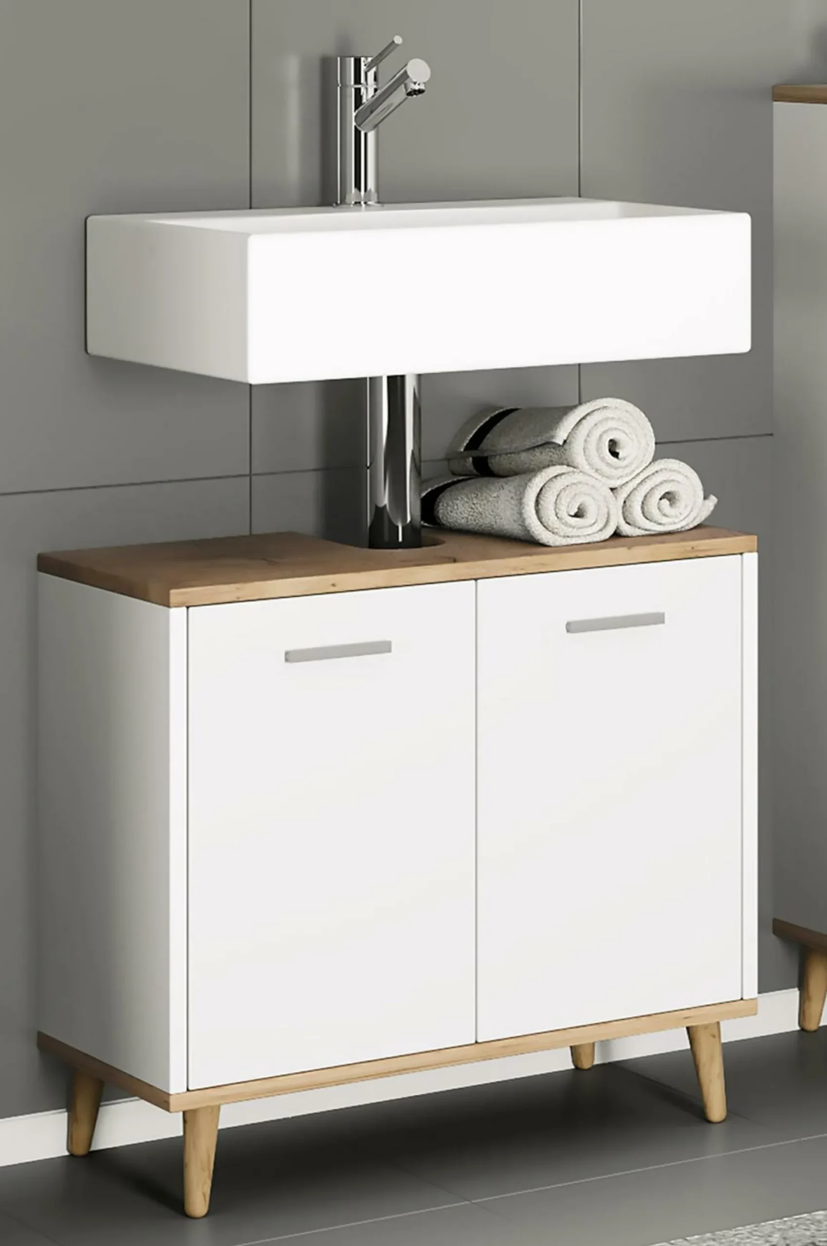 New Unterschrank LANDOS Waschbeckenunterschränke|Waschbeckenunterschränke