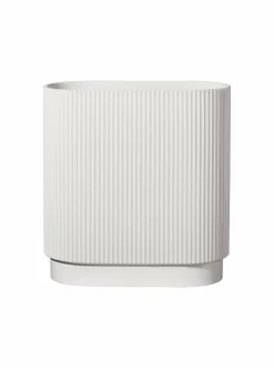 Sale Vase ART DECO weiß matt Vasen