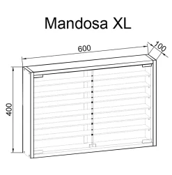 Best Vitrine MANDOSA Vitrinen